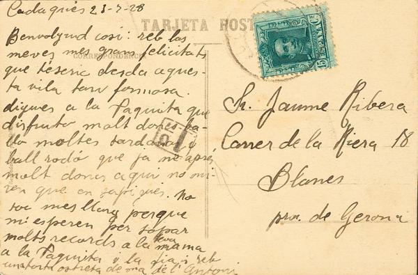 0000030189 - Cataluña. Historia Postal