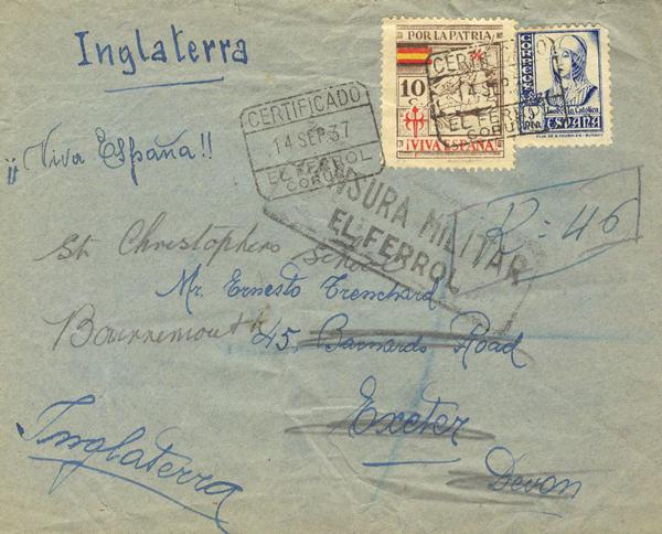 0000030217 - Spain. Spanish State Registered Mail