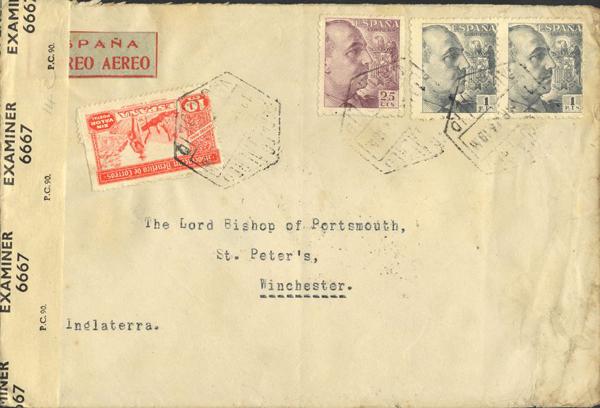 0000030256 - Spain. Spanish State Air Mail