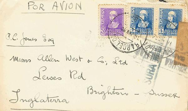 0000030383 - Spain. Spanish State Air Mail