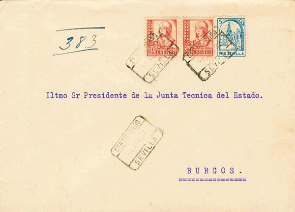 0000030413 - Spain. Spanish State Registered Mail
