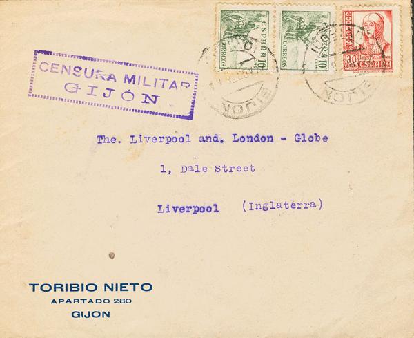 0000030416 - Asturias. Postal History
