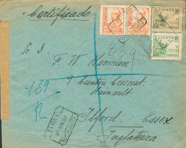 0000030432 - Spain. Spanish State Registered Mail