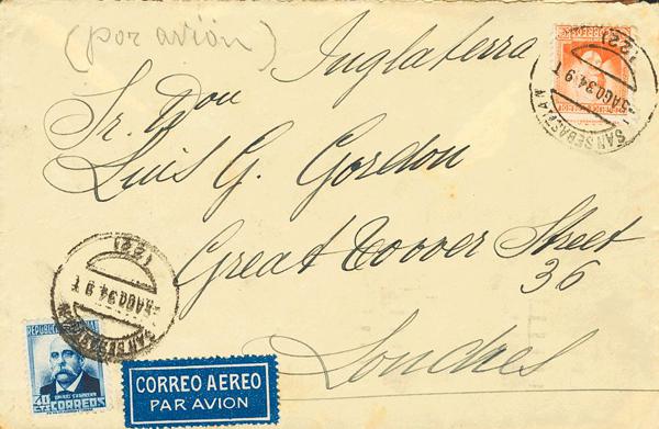0000030433 - Spain. Spanish Republic Airmail
