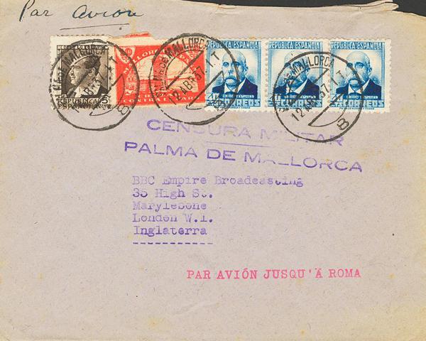 0000030441 - Balearic Islands. Postal History