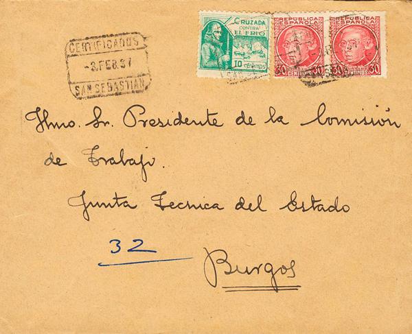 0000030472 - Basque Country. Postal History