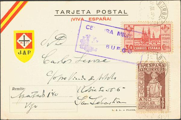0000030488 - Castile and Leon. Postal History