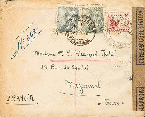 0000030495 - Catalonia. Postal History