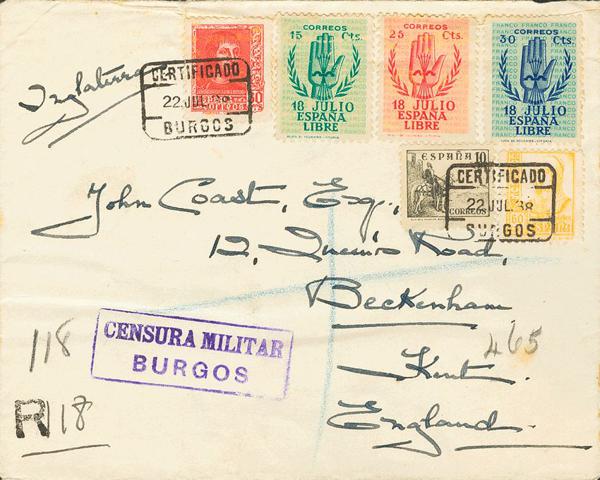 0000030779 - Spain. Spanish State Registered Mail