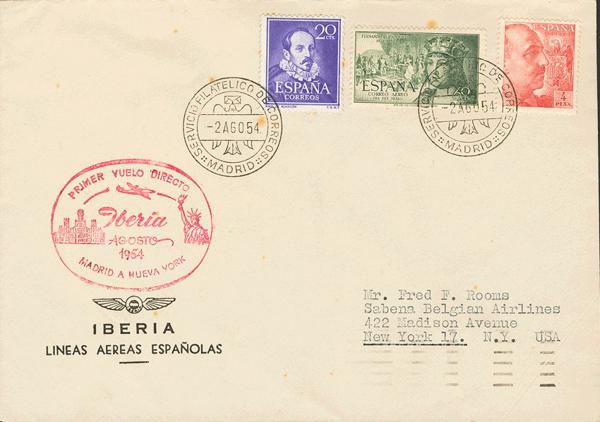 0000030780 - Spain. 2nd Centenary Airmail