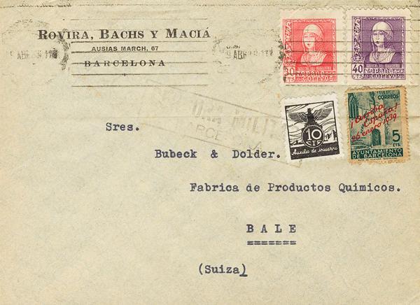 0000030859 - Catalonia. Postal History