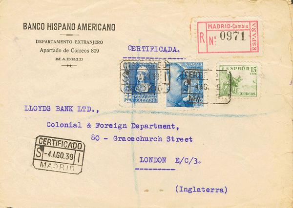 0000030881 - Spain. Spanish State Registered Mail