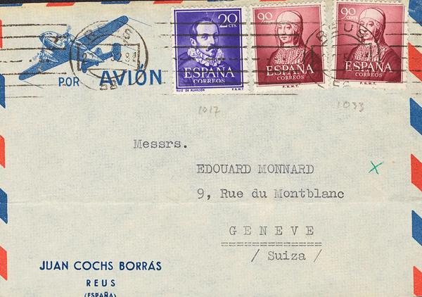 0000030898 - Spain. 2nd Centenary Airmail
