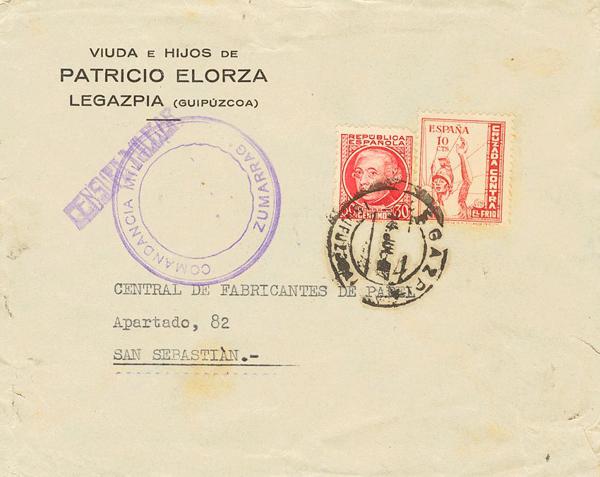0000030901 - Basque Country. Postal History