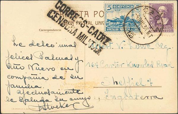 0000030980 - Andalusia. Postal History