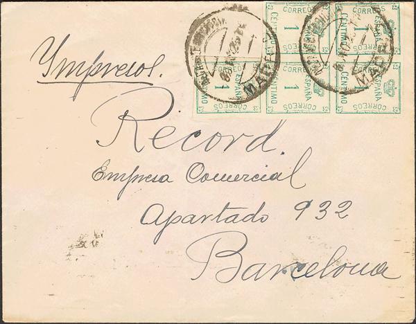 0000031021 - Madrid. Postal History