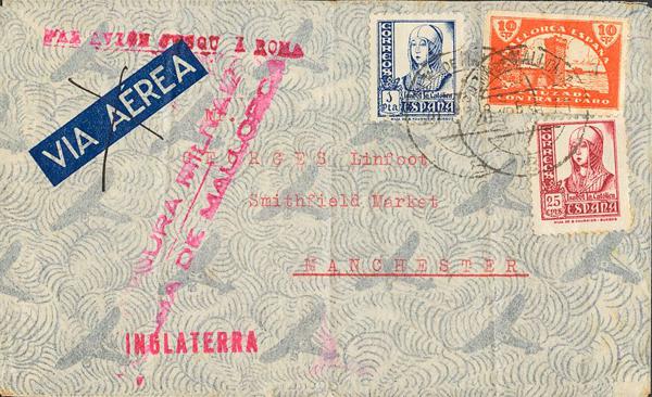 0000031042 - Balearic Islands. Postal History