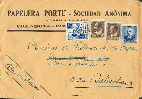 0000031076 - Basque Country. Postal History