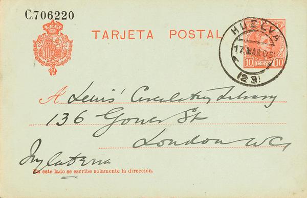 0000031097 - Andalusia. Postal History