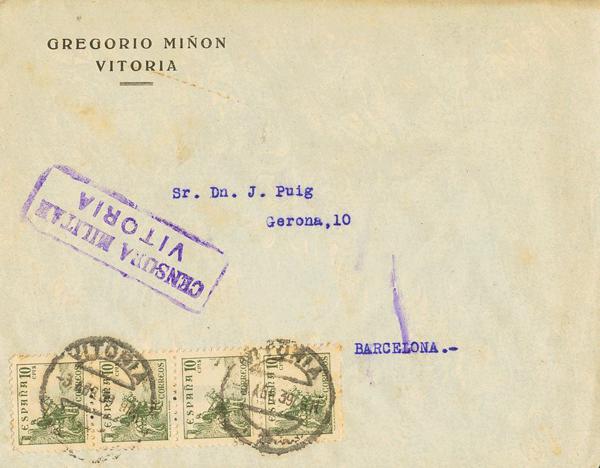 0000031176 - Basque Country. Postal History