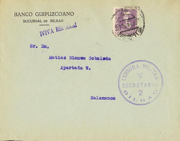 0000031194 - Basque Country. Postal History