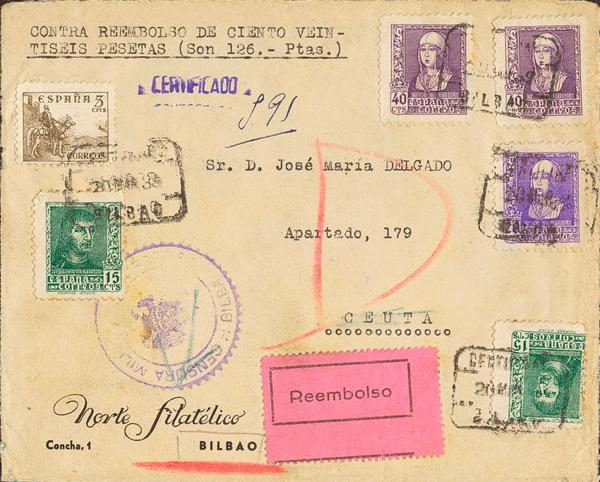 0000031238 - Basque Country. Postal History