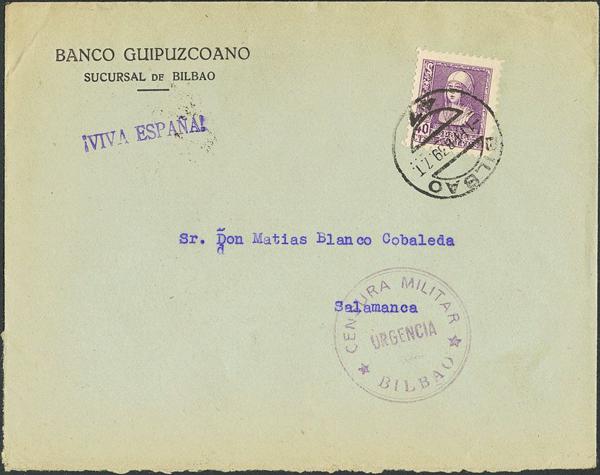 0000031239 - Basque Country. Postal History