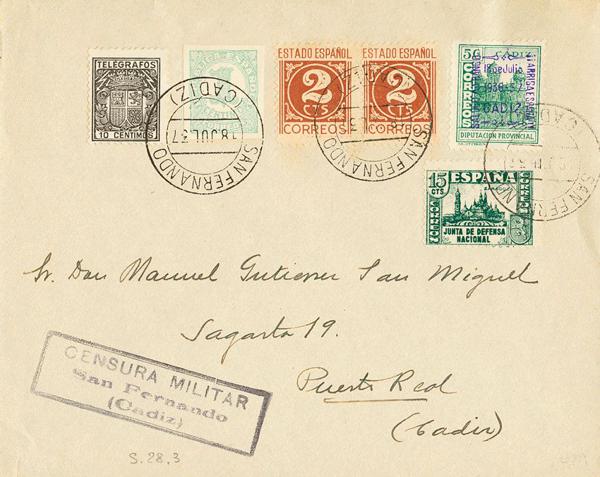 0000031348 - Andalusia. Postal History