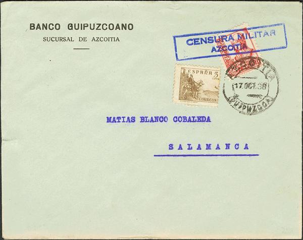 0000031474 - Basque Country. Postal History