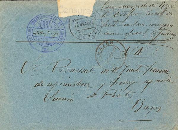 0000031508 - Castile and Leon. Postal History