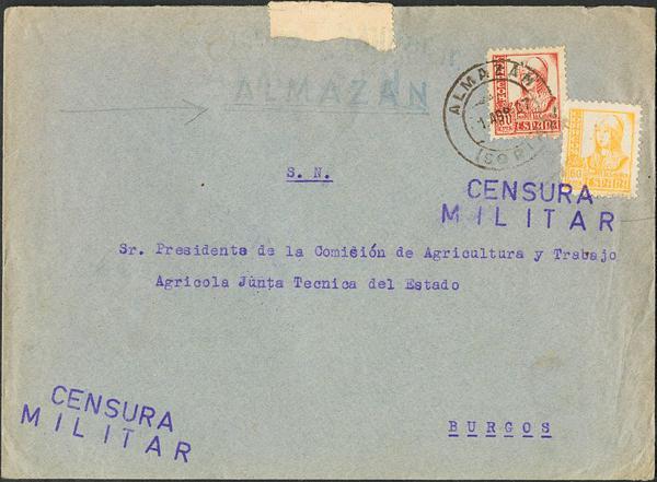 0000031513 - Zona Nacional. Censura Militar Bando Nacional