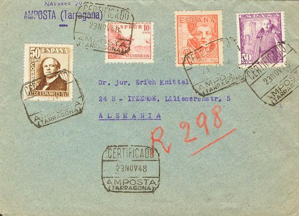 0000031947 - Spain. Spanish State Registered Mail