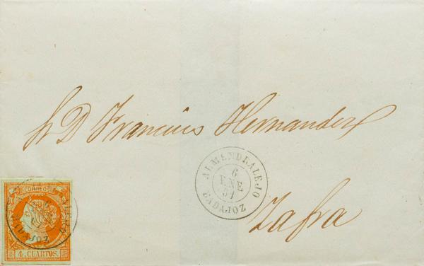 0000032512 - Extremadura. Postal History