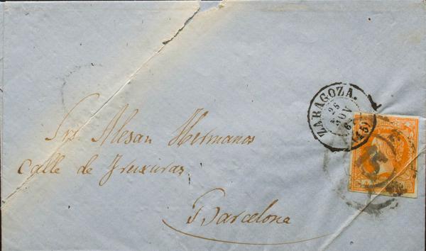 0000033898 - Aragon. Postal History