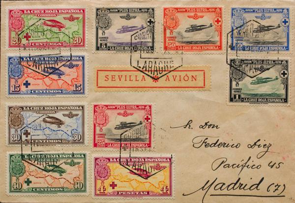 0000035503 - Spain. Alfonso XIII Air Mail