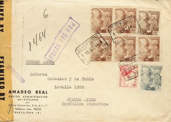 0000036328 - Spain. Spanish State Registered Mail