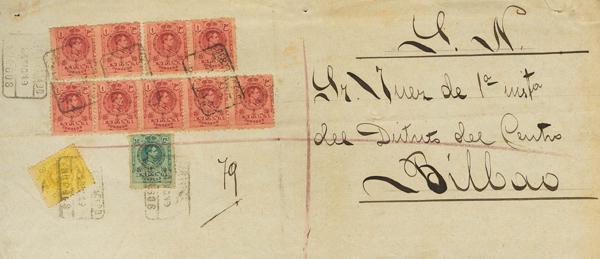 0000036411 - Spain. Alfonso XIII Registered Mail