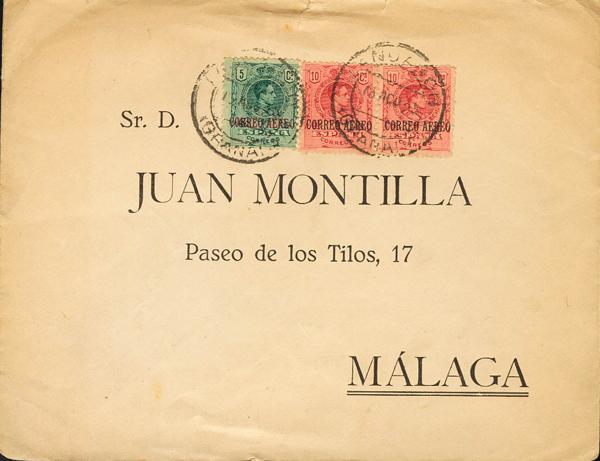 0000036638 - Spain. Alfonso XIII Air Mail