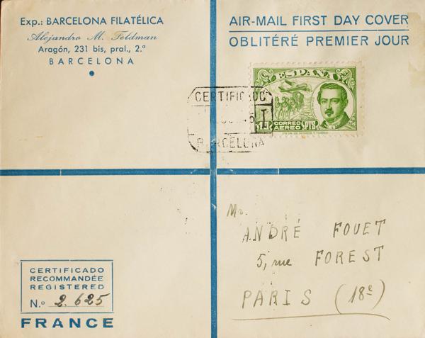 0000036878 - Spain. Spanish State Air Mail