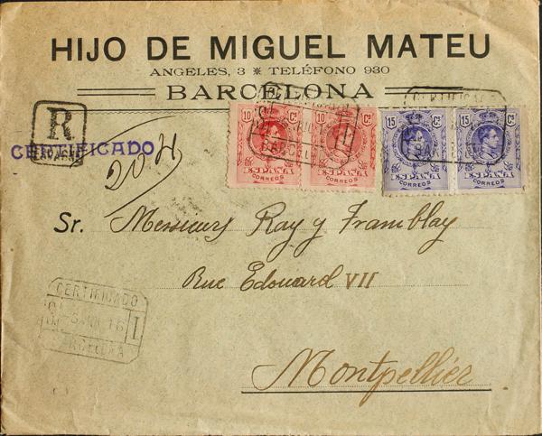 0000037162 - Cataluña. Historia Postal
