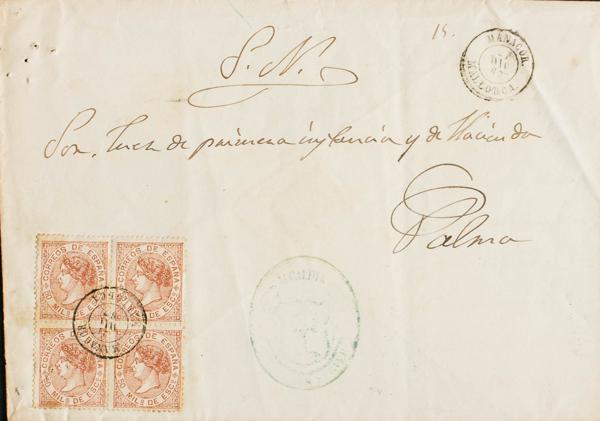 0000038546 - Balearic Islands. Postal History