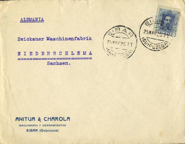 0000041587 - Basque Country. Postal History