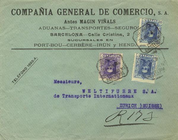 0000041589 - Cataluña. Historia Postal