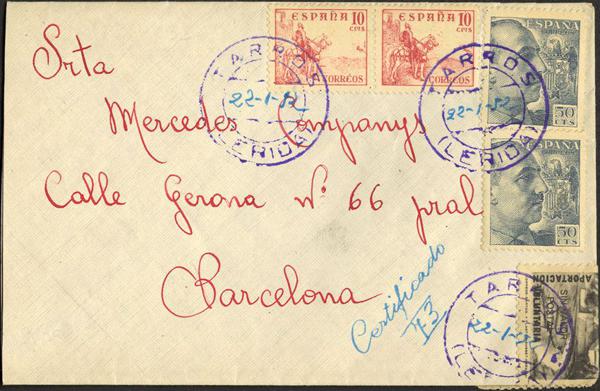 0000041592 - Catalonia. Postal History