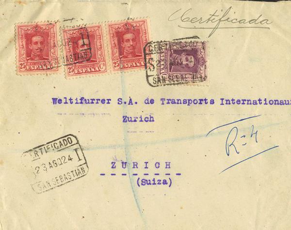 0000041596 - Basque Country. Postal History