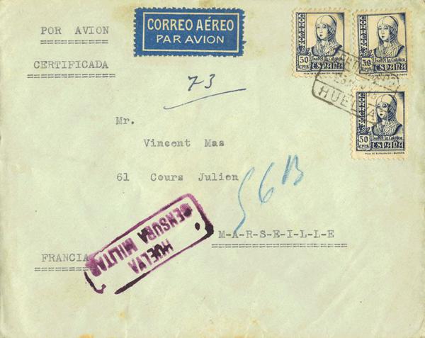 0000041598 - Andalusia. Postal History