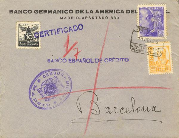 0000041601 - España. Estado Español Correo Certificado