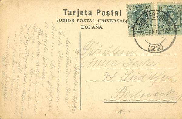 0000041608 - Basque Country. Postal History