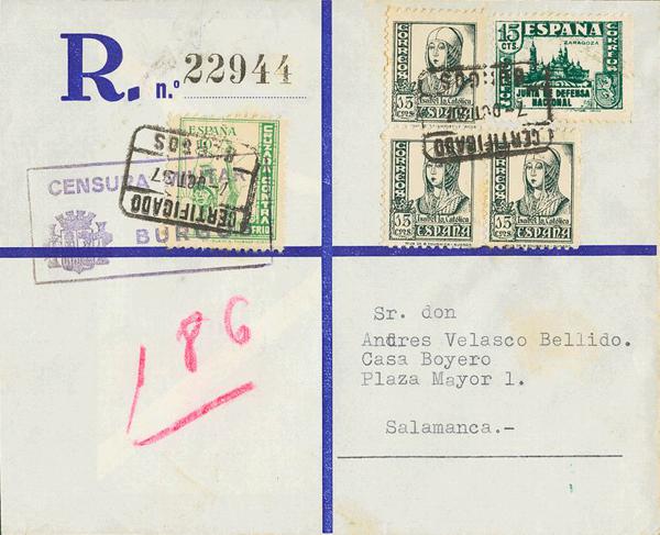 0000041696 - Castile and Leon. Postal History