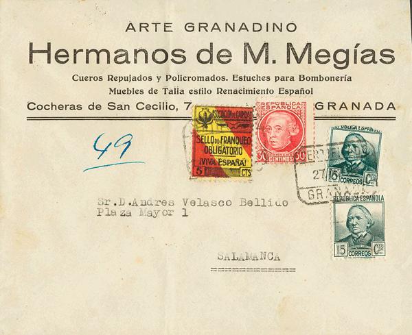 0000041719 - Andalusia. Postal History